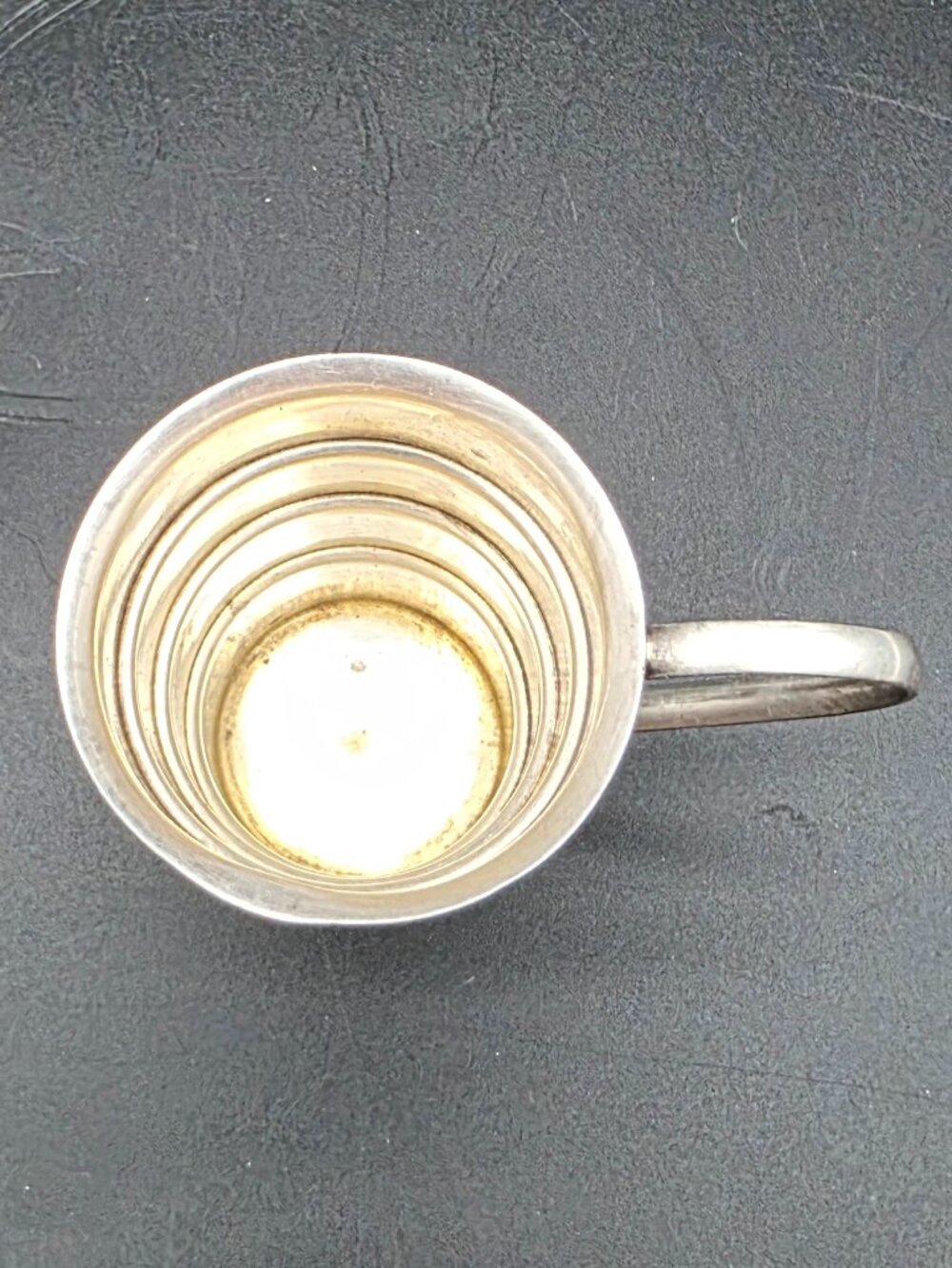 Vintage Napier Rare Sterling Silver 925 Graduated Jigger 2 oz Stepped Cup Drink